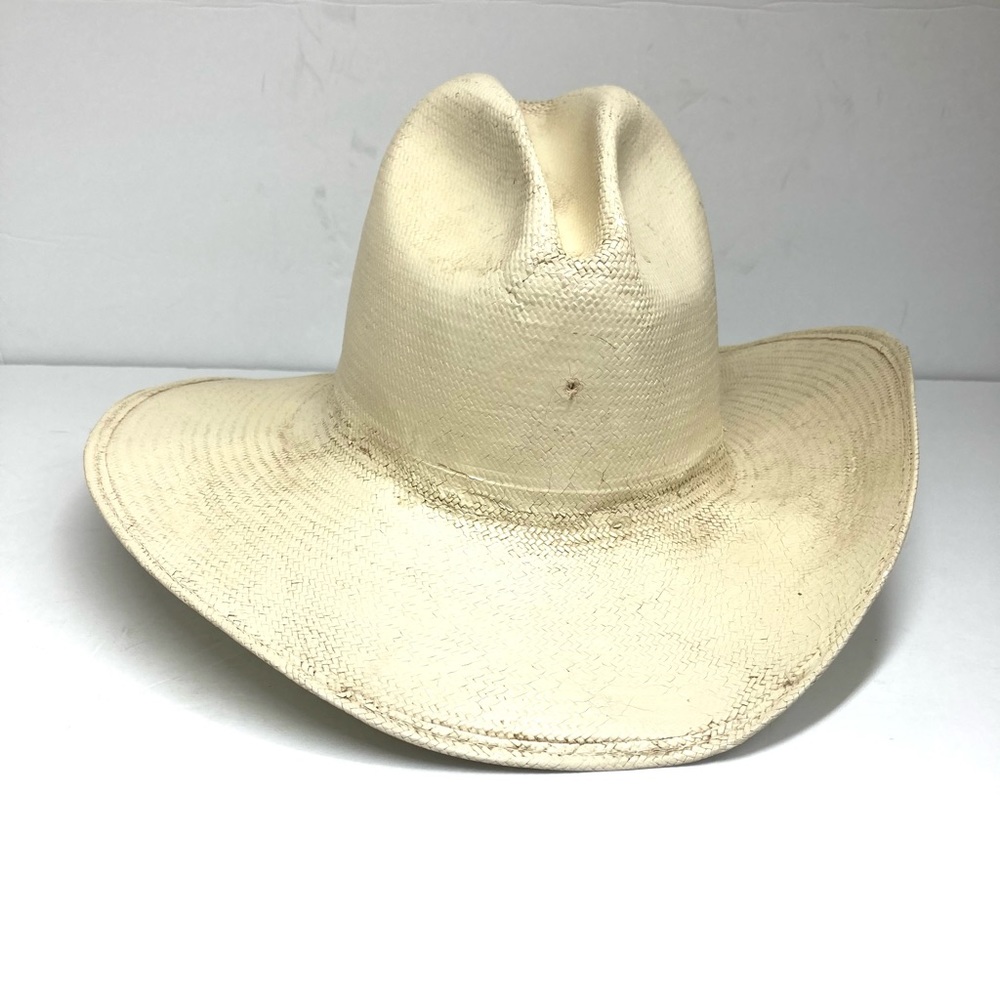 Vintage Stetson Hat 1970 4X Cowboy Hat 6 3/4 Natural Western Lonesome Trail